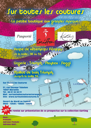 Flyer. Création de maquette pour l'imprimerie, WebInk votre imprimeur à Marseille 13007