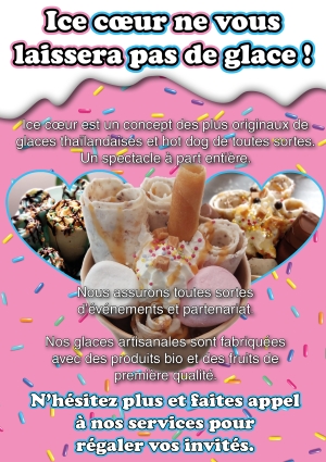 Flyer. Création de maquette pour l'imprimerie, WebInk votre imprimeur à Marseille 13007