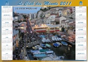 Calendrier. Création de maquette pour l'imprimerie, WebInk votre imprimeur à Marseille 13007