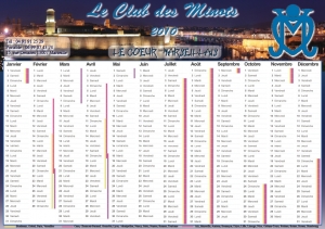 Calendrier. Création de maquette pour l'imprimerie, WebInk votre imprimeur à Marseille 13007