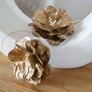 Boucles Ophélie méga dorée