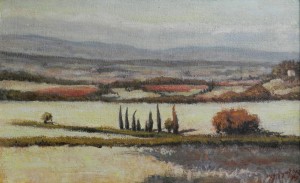 Tableau de Charles Sahuguet : Brume d'été - 1969 - 1972