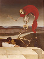 Tableau de Charles Sahuguet : Danse Macabre - 1965