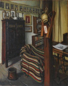 Tableau de Charles Sahuguet : Interieur 1969