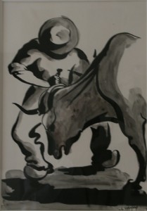 Tableau de Charles Sahuguet : Le joug