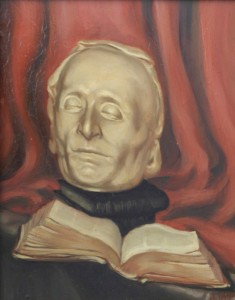 Tableau de Charles Sahuguet : Le masque de Pascal - 1970