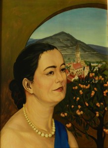 Tableau de Charles Sahuguet : Portrait AMS - 1950
