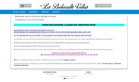 batarelle-villas - Création de site web par Webink à Marseille