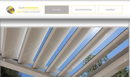 Cardi Fermetures - Création de site web par Webink à Marseille